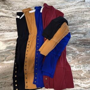 ***SOLD*** 4 cardigans